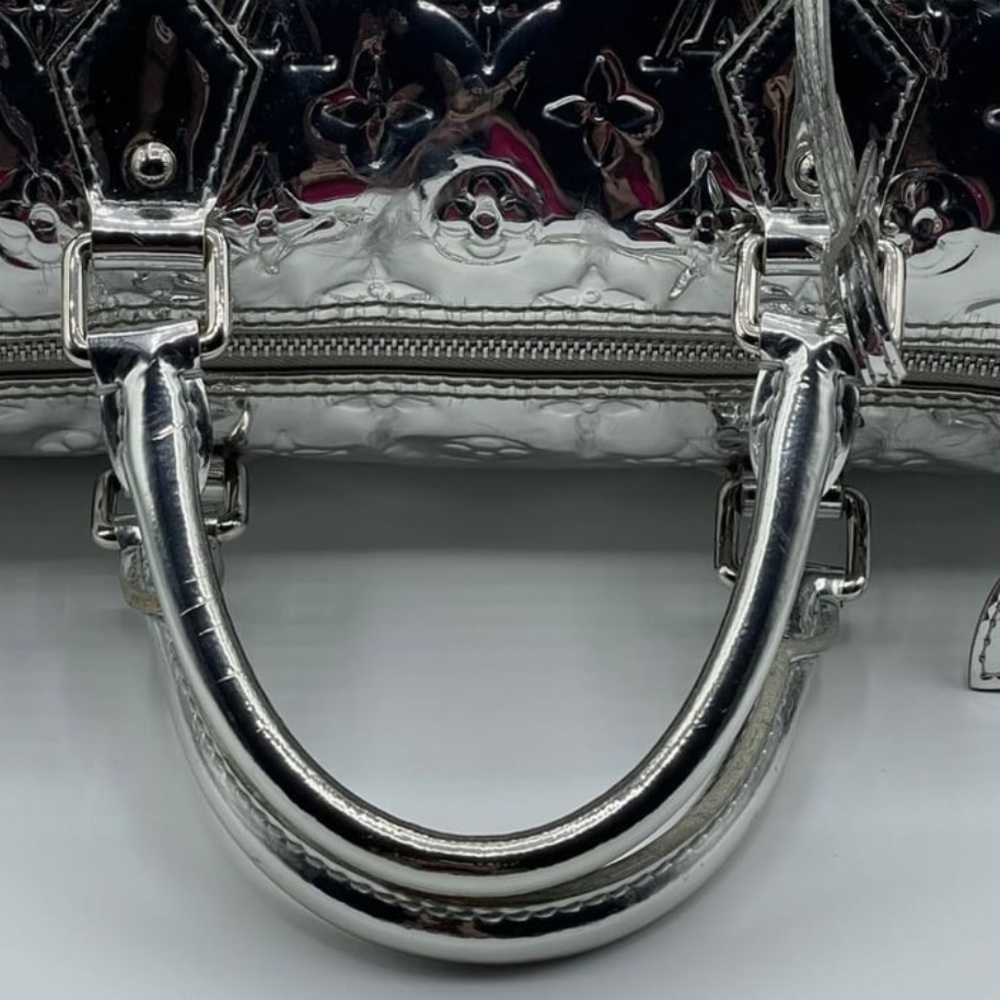 Louis Vuitton Limited Edition Silver Monogram Miroir Speedy 35 - Picture 8 of 16
